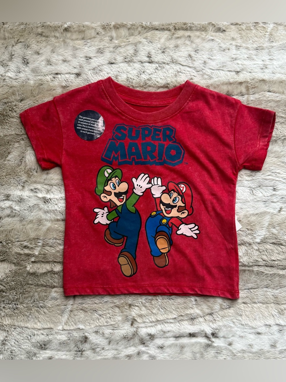 *NWT* Nintendo Super Mario Nintendo Graphic Tee, Size 12M